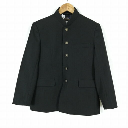 学生服 学ラン 155AB 男子 上着 ウール混 標準型学生服 詰襟 カシドス 黒 中古 ランクB a3 JJ6749 学生服 学ラン 155AB 男子 上着 ウール混 標準型学生服 詰襟 カシドス 黒 中古 ランクB a3 JJ6749