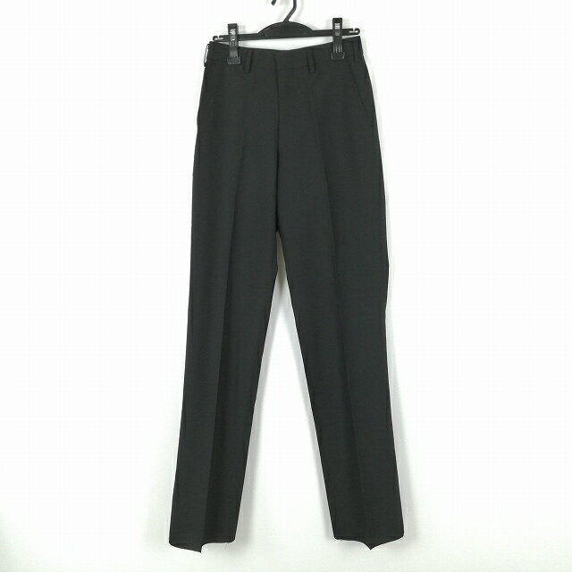 学生ズボン 夏物 W68 男子 学ラン 夏ズボン カシドス ノータック 中古 黒 ランクB a2 PP4621