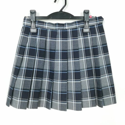スクールスカート 夏物 w63-丈39 チェック 中学 高校 マイクロミニ プリーツ 学生服 制服 女子 中古 HK2624 スクールスカート 夏物 w63-丈39 チェック 中学 高校 マイクロミニ プリーツ 学生服 制服 女子 中古 HK2624