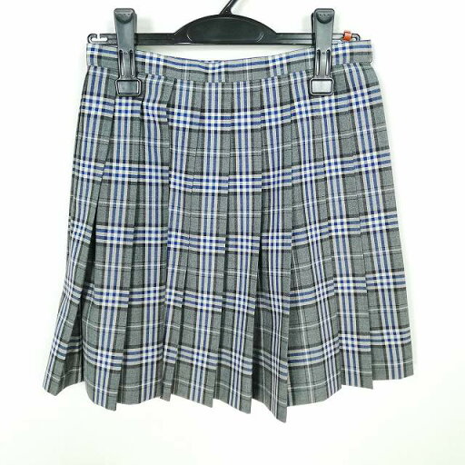 スクールスカート 夏物 w60-丈43 チェック 神奈川横浜商科大学高校 ミニ丈 プリーツ 学生服 制服 女子 中古 HK6068 スクールスカート 夏物 w60-丈43 チェック 神奈川横浜商科大学高校 ミニ丈 プリーツ 学生服 制服 女子 中古 HK6068