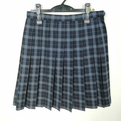 スクールスカート 夏物 w69-丈56 チェック 中学 高校 プリーツ 学生服 制服 女子 中古 HK8808 スクールスカート 夏物 w69-丈56 チェック 中学 高校 プリーツ 学生服 制服 女子 中古 HK8808