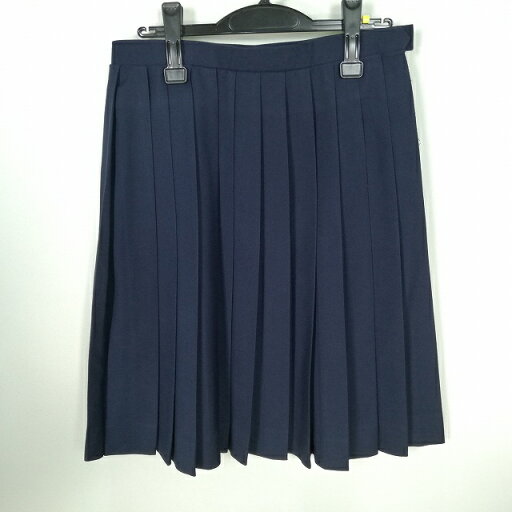 スクールスカート 冬物 w69-丈58 紺 中学 高校 プリーツ 学生服 制服 女子 中古 HK2579 スクールスカート 冬物 w69-丈58 紺 中学 高校 プリーツ 学生服 制服 女子 中古 HK2579