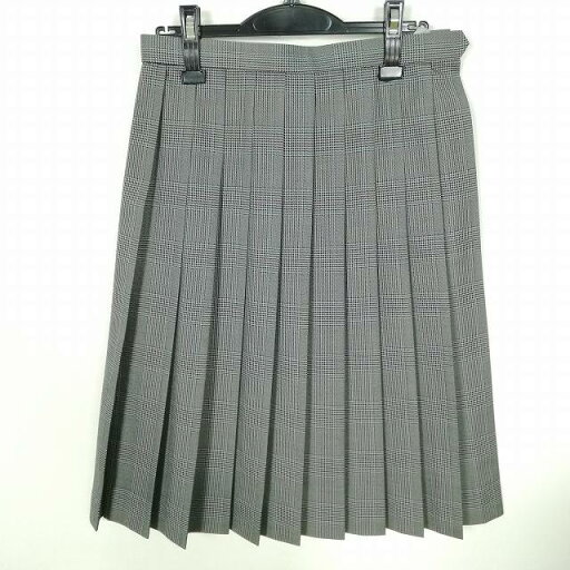 スクールスカート 冬物 w69-丈66 チェック 山口岐陽中学 プリーツ 学生服 制服 女子 中古 HK8378 スクールスカート 冬物 w69-丈66 チェック 山口岐陽中学 プリーツ 学生服 制服 女子 中古 HK8378