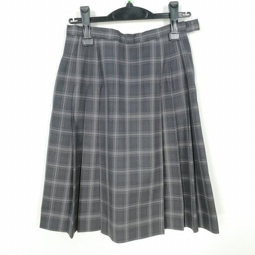 スクールスカート 冬物 w66-丈56 チェック 中学 高校 プリーツ 学生服 制服 女子 中古 HK3126 スクールスカート 冬物 w66-丈56 チェック 中学 高校 プリーツ 学生服 制服 女子 中古 HK3126