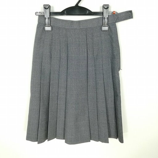 スクールスカート 夏物 w60-丈54 チェック 神奈川谷本中学 プリーツ 学生服 制服 女子 中古 HK8854 スクールスカート 夏物 w60-丈54 チェック 神奈川谷本中学 プリーツ 学生服 制服 女子 中古 HK8854