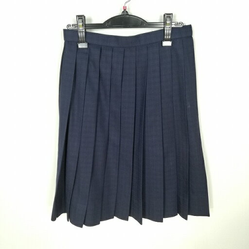 スクールスカート 冬物 w63-丈61 チェック 中学 高校 プリーツ 学生服 制服 女子 中古 HK8861 スクールスカート 冬物 w63-丈61 チェック 中学 高校 プリーツ 学生服 制服 女子 中古 HK8861