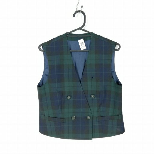 ベスト 上着 冬物 女子 学生服 沼南高校 制服 中古 ランクC EY6353 ベスト 上着 冬物 女子 学生服 沼南高校 制服 中古 ランクC EY6353