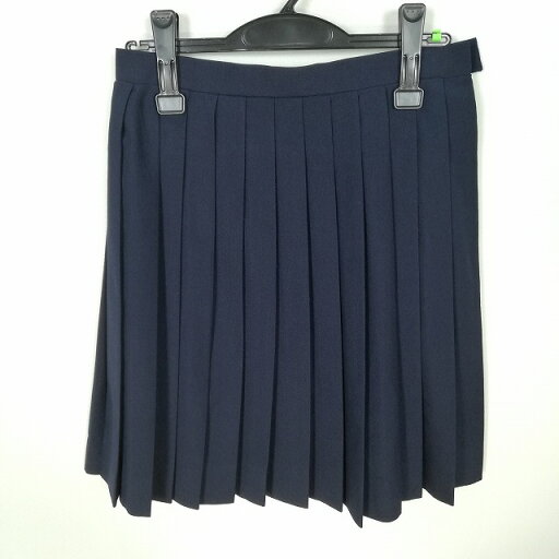 スクールスカート 冬物 w66-丈50 紺 中学 高校 プリーツ 学生服 制服 女子 中古 HK2671 スクールスカート 冬物 w66-丈50 紺 中学 高校 プリーツ 学生服 制服 女子 中古 HK2671