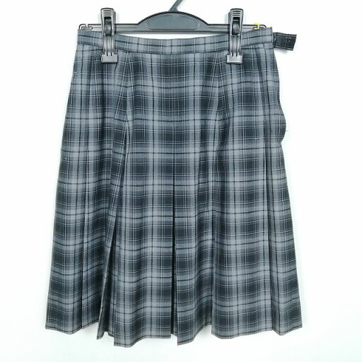 スクールスカート 夏物 w69-丈56 チェック 中学 高校 プリーツ 学生服 制服 女子 中古 HK3217 スクールスカート 夏物 w69-丈56 チェック 中学 高校 プリーツ 学生服 制服 女子 中古 HK3217