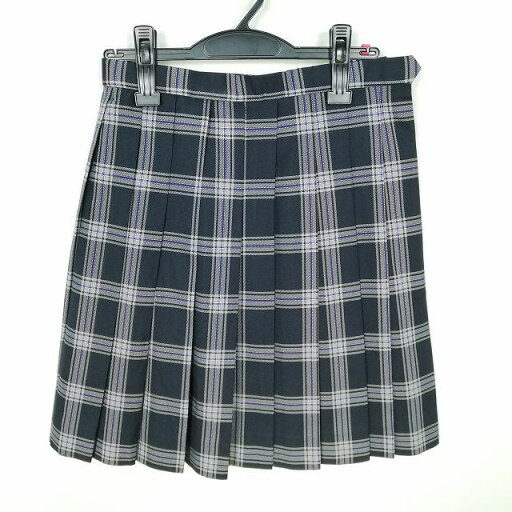 スクールスカート 冬物 w63-丈51 チェック 中学 高校 プリーツ 学生服 制服 女子 中古 HK3290 スクールスカート 冬物 w63-丈51 チェック 中学 高校 プリーツ 学生服 制服 女子 中古 HK3290