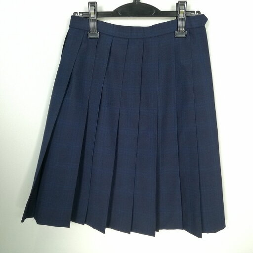 スクールスカート 夏物 w60-丈56 チェック 中学 高校 プリーツ 学生服 制服 女子 中古 HK8908 スクールスカート 夏物 w60-丈56 チェック 中学 高校 プリーツ 学生服 制服 女子 中古 HK8908
