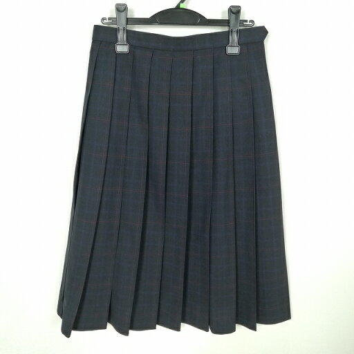 スクールスカート 夏物 w66-丈68 チェック 中学 高校 プリーツ 学生服 制服 女子 中古 HK9589 スクールスカート 夏物 w66-丈68 チェック 中学 高校 プリーツ 学生服 制服 女子 中古 HK9589