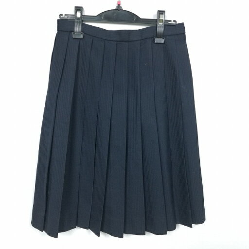 スクールスカート 冬物 w63-丈58 ストライプ 中学 高校 プリーツ 学生服 制服 女子 中古 HK3529 スクールスカート 冬物 w63-丈58 ストライプ 中学 高校 プリーツ 学生服 制服 女子 中古 HK3529
