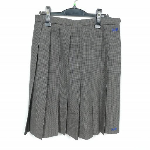 スクールスカート 夏物 w66-丈56 チェック 広島安芸府中中学 プリーツ 学生服 制服 女子 中古 HK3559 スクールスカート 夏物 w66-丈56 チェック 広島安芸府中中学 プリーツ 学生服 制服 女子 中古 HK3559