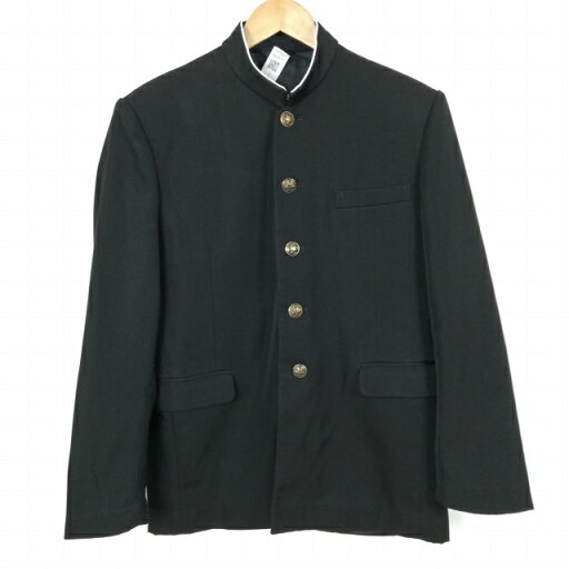 学生服 学ラン 170A 男子 トンボ 上着 ラウンドカラー カシドス 黒 中古 ランクB a3 JJ6695 学生服 学ラン 170A 男子 トンボ 上着 ラウンドカラー カシドス 黒 中古 ランクB a3 JJ6695