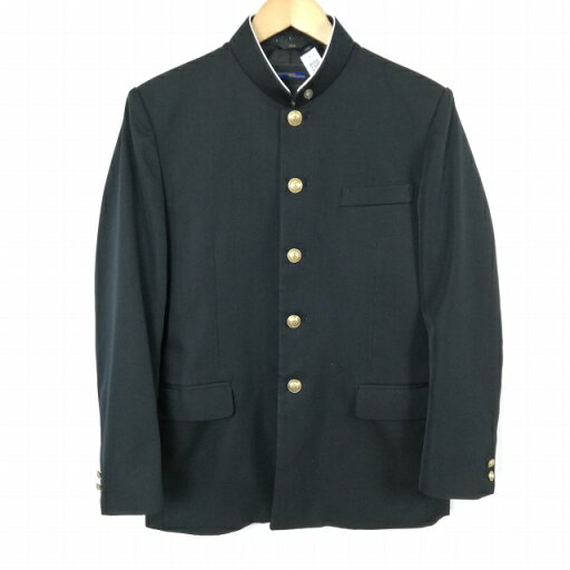 学生服 学ラン 175A 男子 上着 丸洗い可 ウール混 標準型学生服 ラウンドカラー カシドス 黒 中古 ランクB a3 JJ6702 学生服 学ラン 175A 男子 上着 丸洗い可 ウール混 標準型学生服 ラウンドカラー カシドス 黒 中古 ランクB a3 JJ6702