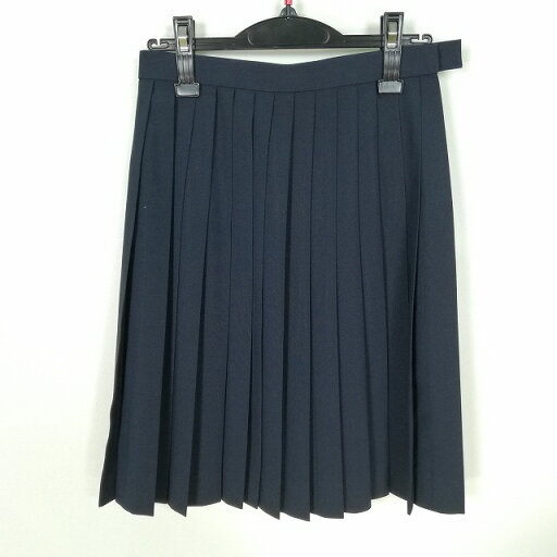 スクールスカート 夏物 w63-丈56 紺 中学 高校 プリーツ 学生服 制服 女子 中古 HK2778 スクールスカート 夏物 w63-丈56 紺 中学 高校 プリーツ 学生服 制服 女子 中古 HK2778