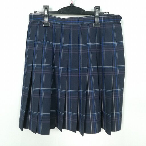 スクールスカート 大きいサイズ 夏物 w72-丈50 チェック 中学 高校 プリーツ 学生服 制服 女子 中古 HK4226 スクールスカート 大きいサイズ 夏物 w72-丈50 チェック 中学 高校 プリーツ 学生服 制服 女子 中古 HK4226