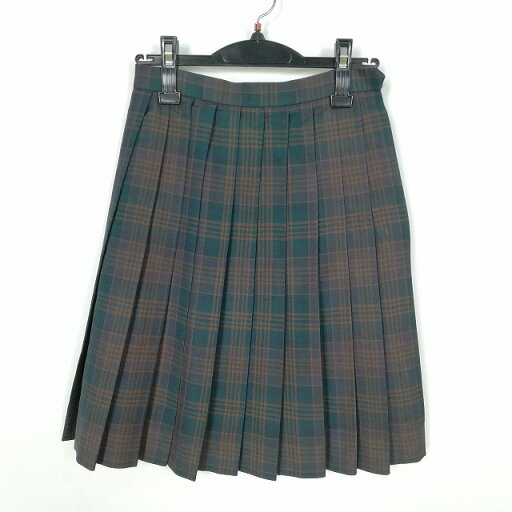 スクールスカート 冬物 w58-丈54 チェック 中学 高校 コシノヒロコ プリーツ 学生服 制服 女子 中古 HK4276 スクールスカート 冬物 w58-丈54 チェック 中学 高校 コシノヒロコ プリーツ 学生服 制服 女子 中古 HK4276