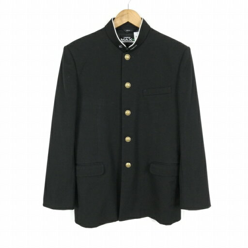 学生服 学ラン 180A 男子 トンボ 上着 丸洗い可 ウール混 標準型学生服 ラウンドカラー カシドス 黒 中古 ランクC a3 JJ6725 学生服 学ラン 180A 男子 トンボ 上着 丸洗い可 ウール混 標準型学生服 ラウンドカラー カシドス 黒 中古 ランクC a3 JJ6725