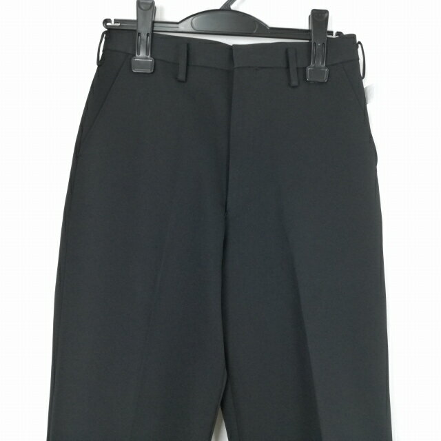 学生ズボン 冬物 W70 富士ヨット 標準型学生服 男子 学ラン 冬ズボン カシドス ノータック 中古 黒 ランクB a2 PP4573