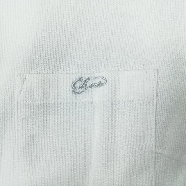 ブラウス スカート 上下2点セット 富士ヨット 女子 学生服 岡山倉敷中央高校 白 制服 中古 ランクC EY0554