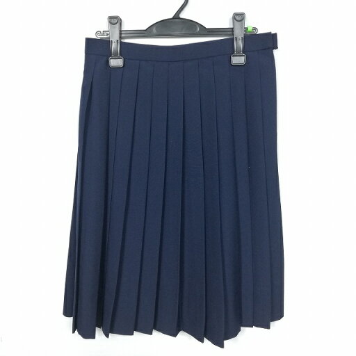 スクールスカート 夏物 w66-丈64 紺 中学 高校 プリーツ 学生服 制服 女子 中古 HK4415 スクールスカート 夏物 w66-丈64 紺 中学 高校 プリーツ 学生服 制服 女子 中古 HK4415