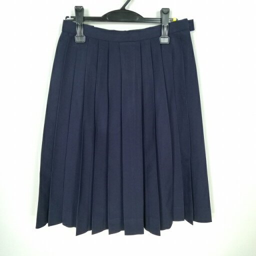 スクールスカート 夏物 w69-丈62 紺 中学 高校 プリーツ 学生服 制服 女子 中古 HK4498 スクールスカート 夏物 w69-丈62 紺 中学 高校 プリーツ 学生服 制服 女子 中古 HK4498