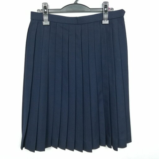 スクールスカート 大きいサイズ 冬物 w72-丈62 紺 中学 高校 プリーツ 学生服 制服 女子 中古 HK4595 スクールスカート 大きいサイズ 冬物 w72-丈62 紺 中学 高校 プリーツ 学生服 制服 女子 中古 HK4595