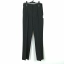 学生ズボン 冬物 W72 トンボ 標準型学生服 男子 学ラン 冬ズボン カシドス ワンタック 中古 黒 ランクC a2 PP4582
