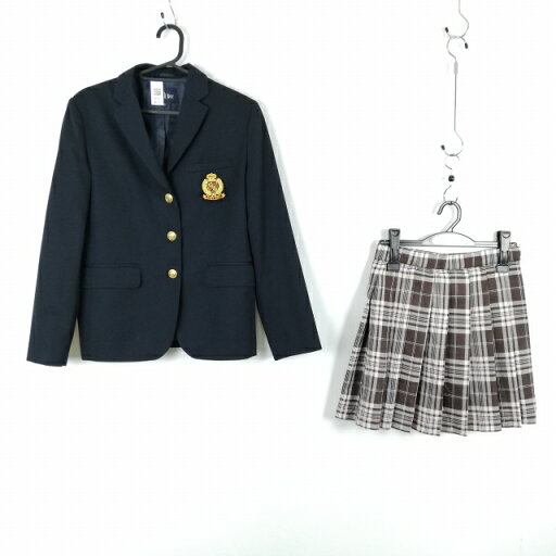 コスプレ ブレザー ミニスカート 上下2点セット 160 女子 学生服 中学 高校 紺 イーストボーイ 制服 中古 GM1950 コスプレ ブレザー ミニスカート 上下2点セット 160 女子 学生服 中学 高校 紺 イーストボーイ 制服 中古 GM1950