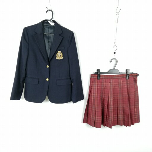 コスプレ ブレザー ミニスカート 上下2点セット 女子 学生服 中学 高校 紺 イーストボーイ 制服 中古 GM1963 コスプレ ブレザー ミニスカート 上下2点セット 女子 学生服 中学 高校 紺 イーストボーイ 制服 中古 GM1963