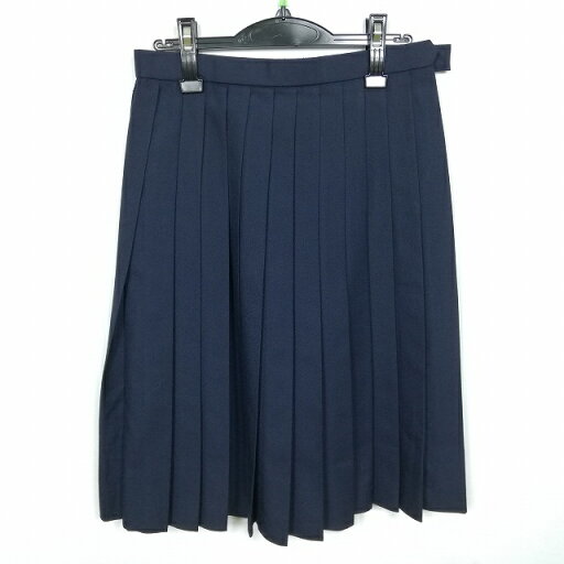 スクールスカート 冬物 w66-丈65 紺 中学 高校 プリーツ 学生服 制服 女子 中古 HK4662 スクールスカート 冬物 w66-丈65 紺 中学 高校 プリーツ 学生服 制服 女子 中古 HK4662