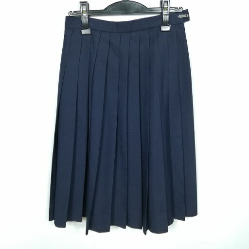 スクールスカート 冬物 w60-丈65 紺 中学 高校 プリーツ 学生服 制服 女子 中古 HK4673 スクールスカート 冬物 w60-丈65 紺 中学 高校 プリーツ 学生服 制服 女子 中古 HK4673