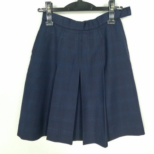 スクールスカート 冬物 w60-丈51 チェック 中学 高校 プリーツ 学生服 制服 女子 中古 HK8959 スクールスカート 冬物 w60-丈51 チェック 中学 高校 プリーツ 学生服 制服 女子 中古 HK8959