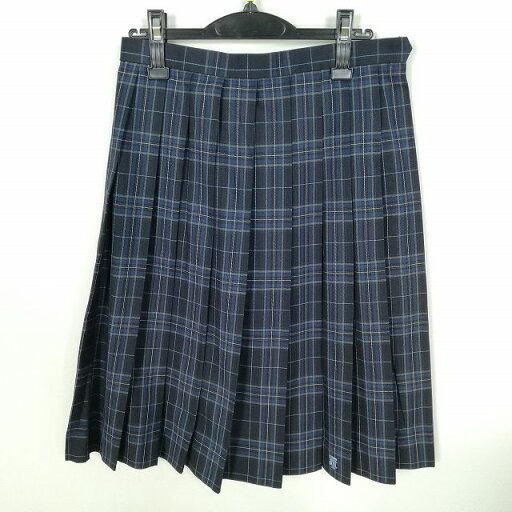 スクールスカート 冬物 w69-丈62 チェック 中学 高校 プリーツ 学生服 制服 女子 中古 HK1123 スクールスカート 冬物 w69-丈62 チェック 中学 高校 プリーツ 学生服 制服 女子 中古 HK1123