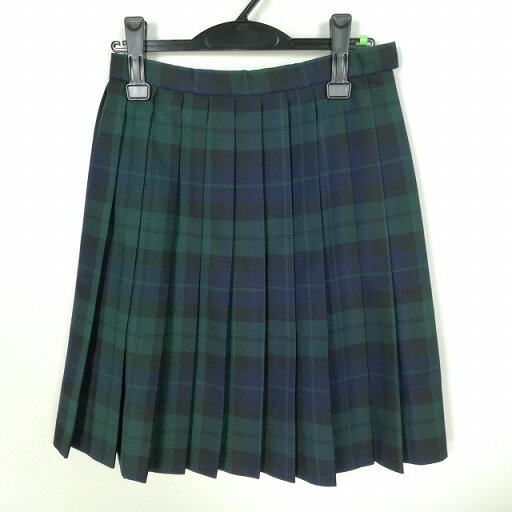 スクールスカート 冬物 w66-丈53 チェック 中学 高校 プリーツ 学生服 制服 女子 中古 HK1134 スクールスカート 冬物 w66-丈53 チェック 中学 高校 プリーツ 学生服 制服 女子 中古 HK1134