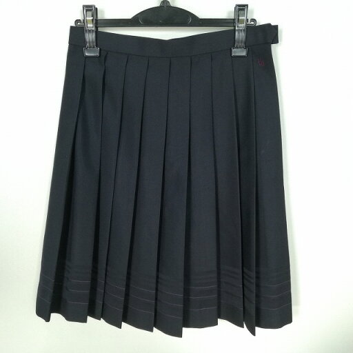 スクールスカート 冬物 w66-丈55 紺 中学 高校 プリーツ 学生服 制服 女子 中古 HK1190 スクールスカート 冬物 w66-丈55 紺 中学 高校 プリーツ 学生服 制服 女子 中古 HK1190