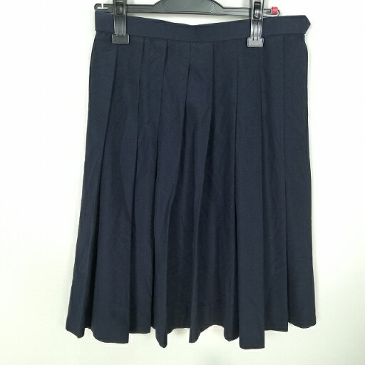 スクールスカート 夏物 w63-丈61 紺 兵庫県立伊丹高校 プリーツ 学生服 制服 女子 中古 HK1591 スクールスカート 夏物 w63-丈61 紺 兵庫県立伊丹高校 プリーツ 学生服 制服 女子 中古 HK1591