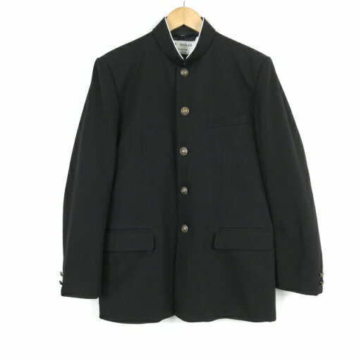 学生服 学ラン 175A 男子 富士ヨット 上着 丸洗い可 ウール混 標準型学生服 ラウンドカラー カシドス 黒 中古 ランクB a3 JJ6515 学生服 学ラン 175A 男子 富士ヨット 上着 丸洗い可 ウール混 標準型学生服 ラウンドカラー カシドス 黒 中古 ランクB a3 JJ6515