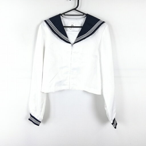 コスプレ セーラー服 上着 5L 大きいサイズ 特大 白3本線 女子 学生服 中学 高校 白 制服 中古 GM2036 コスプレ セーラー服 上着 5L 大きいサイズ 特大 白3本線 女子 学生服 中学 高校 白 制服 中古 GM2036