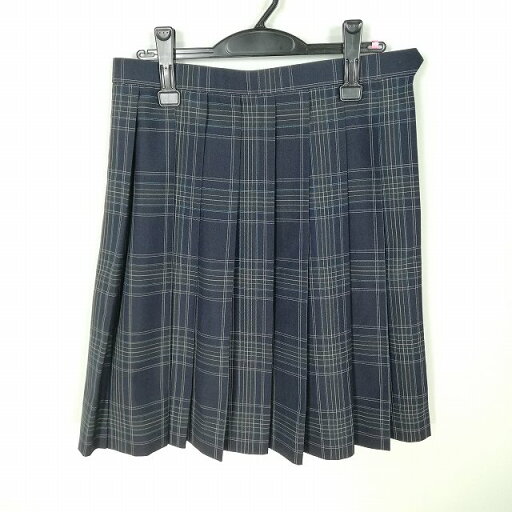 スクールスカート 大きいサイズ 夏物 w72-丈56 チェック 東京日野台高校 プリーツ 学生服 制服 女子 中古 HK6073 スクールスカート 大きいサイズ 夏物 w72-丈56 チェック 東京日野台高校 プリーツ 学生服 制服 女子 中古 HK6073