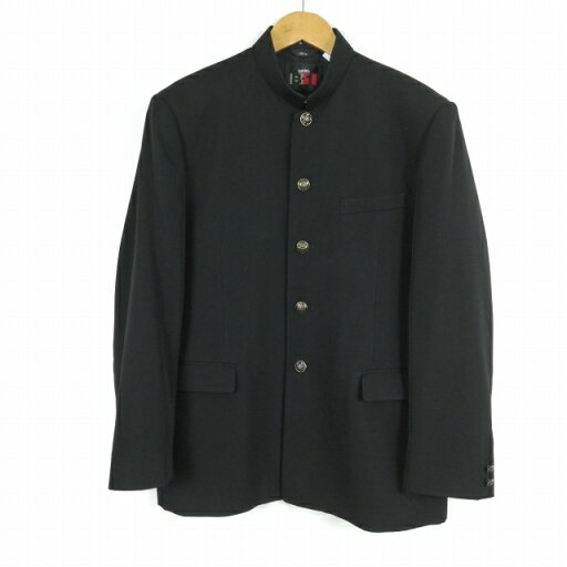 学生服 学ラン 180A 男子 カンコー 上着 丸洗い可 ウール混 標準型学生服 詰襟 カシドス 黒 中古 ランクB a3 JJ6531 学生服 学ラン 180A 男子 カンコー 上着 丸洗い可 ウール混 標準型学生服 詰襟 カシドス 黒 中古 ランクB a3 JJ6531
