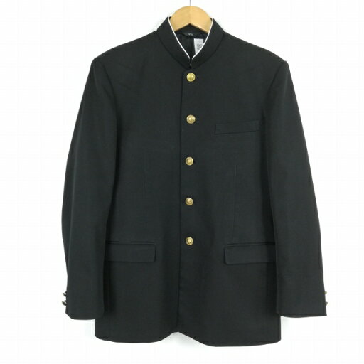 学生服 学ラン 185A 男子 上着 丸洗い可 ウール混 標準型学生服 ラウンドカラー カシドス 黒 中古 ランクC a3 JJ6533 学生服 学ラン 185A 男子 上着 丸洗い可 ウール混 標準型学生服 ラウンドカラー カシドス 黒 中古 ランクC a3 JJ6533