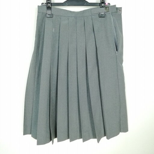 スクールスカート 大きいサイズ 夏物 w72-丈65 グレー 中学 高校 プリーツ 学生服 制服 女子 中古 HK6194 スクールスカート 大きいサイズ 夏物 w72-丈65 グレー 中学 高校 プリーツ 学生服 制服 女子 中古 HK6194