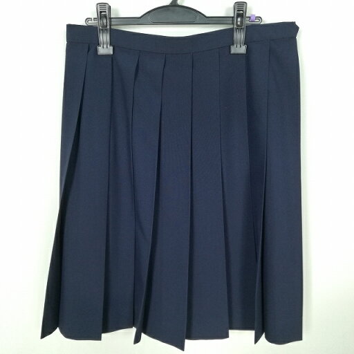 スクールスカート 大きいサイズ 夏物 w75-丈63 紺 中学 高校 プリーツ 学生服 制服 女子 中古 HK6341 スクールスカート 大きいサイズ 夏物 w75-丈63 紺 中学 高校 プリーツ 学生服 制服 女子 中古 HK6341
