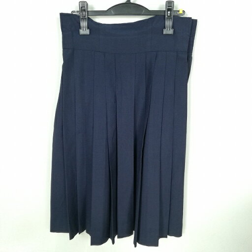 スクールスカート 夏物 w69-丈71 紺 中学 高校 プリーツ 学生服 制服 女子 中古 HK6345 スクールスカート 夏物 w69-丈71 紺 中学 高校 プリーツ 学生服 制服 女子 中古 HK6345
