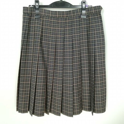 スクールスカート 大きいサイズ 冬物 w75-丈56 チェック 中学 高校 コシノヒロコ プリーツ 学生服 制服 女子 中古 HK8479 スクールスカート 大きいサイズ 冬物 w75-丈56 チェック 中学 高校 コシノヒロコ プリーツ 学生服 制服 女子 中古 HK8479