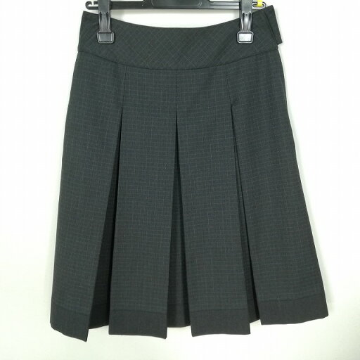 スクールスカート 冬物 w69-丈59 チェック 中学 高校 プリーツ 学生服 制服 女子 中古 HK8480 スクールスカート 冬物 w69-丈59 チェック 中学 高校 プリーツ 学生服 制服 女子 中古 HK8480