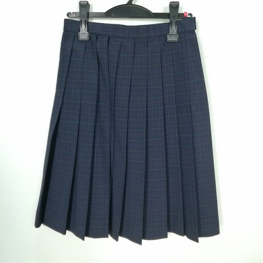 スクールスカート 夏物 w63-丈56 チェック 中学 高校 プリーツ 学生服 制服 女子 中古 HK7091 スクールスカート 夏物 w63-丈56 チェック 中学 高校 プリーツ 学生服 制服 女子 中古 HK7091